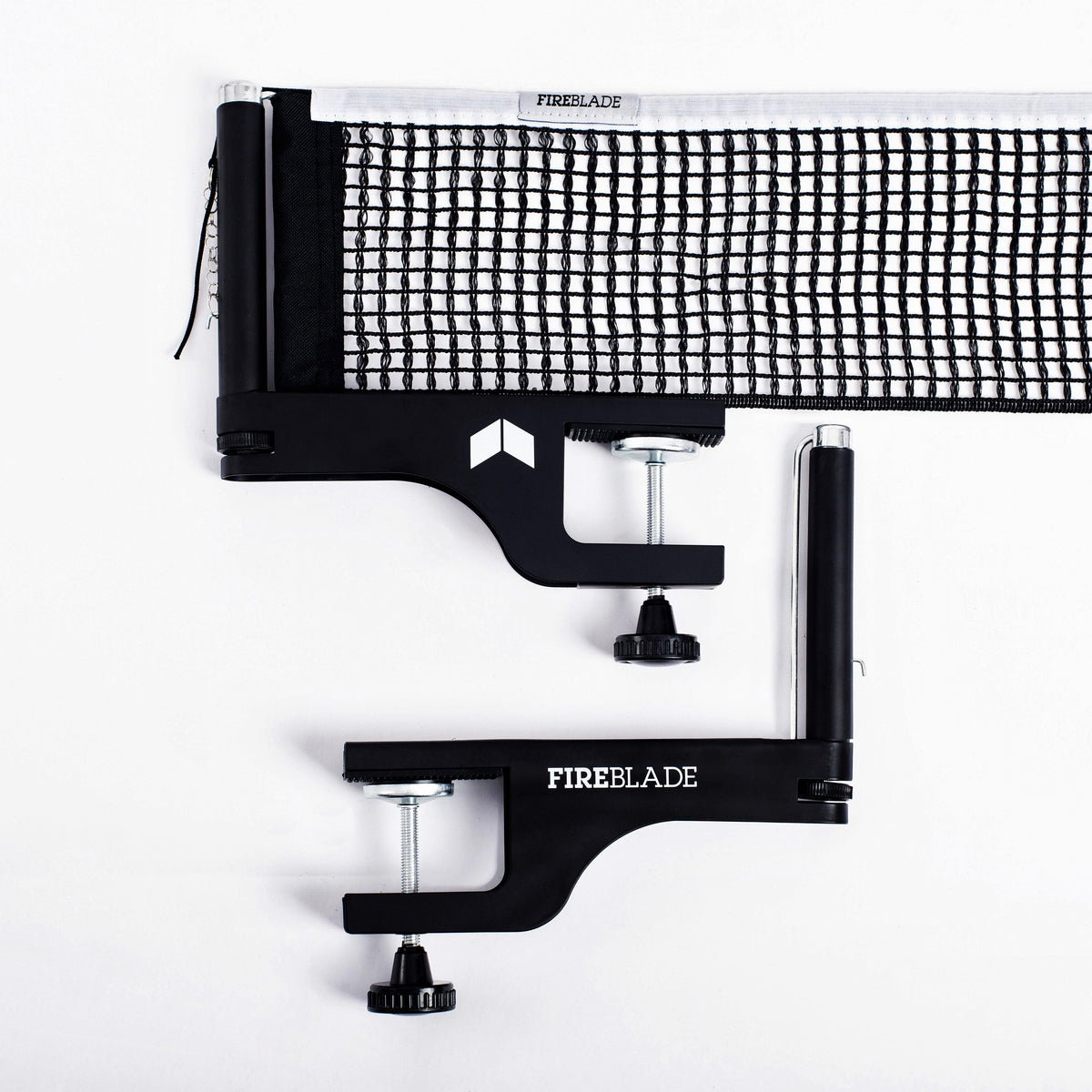 table tennis net and post set