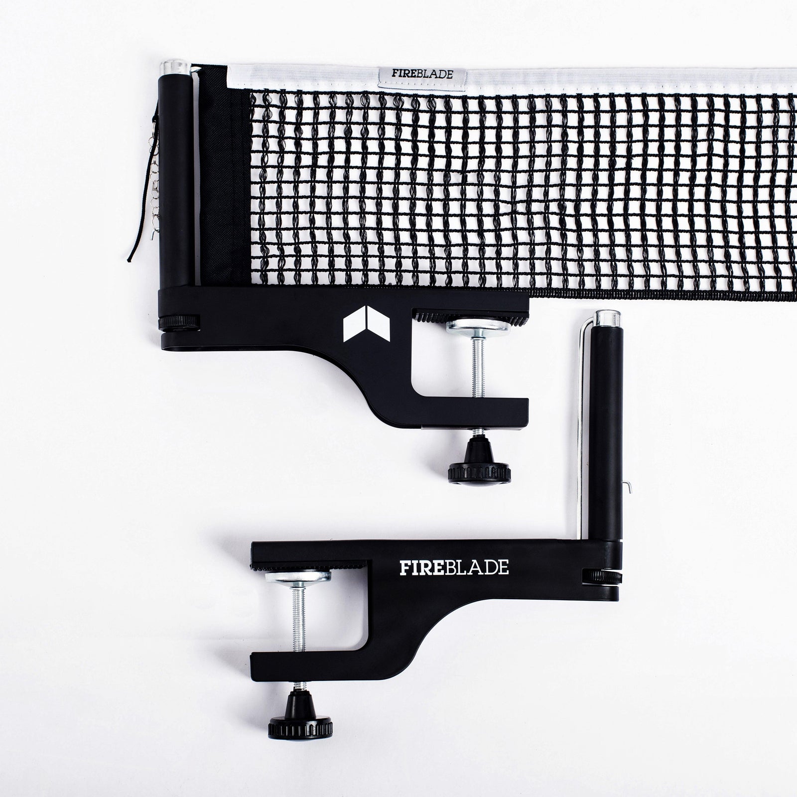 table tennis net and post set