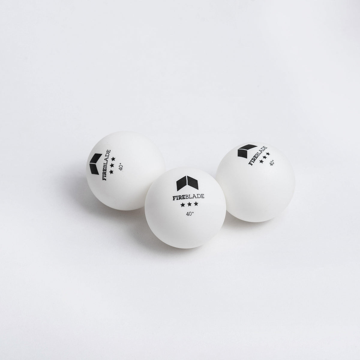 Three-star table tennis balls | 24 pack - Fireblade